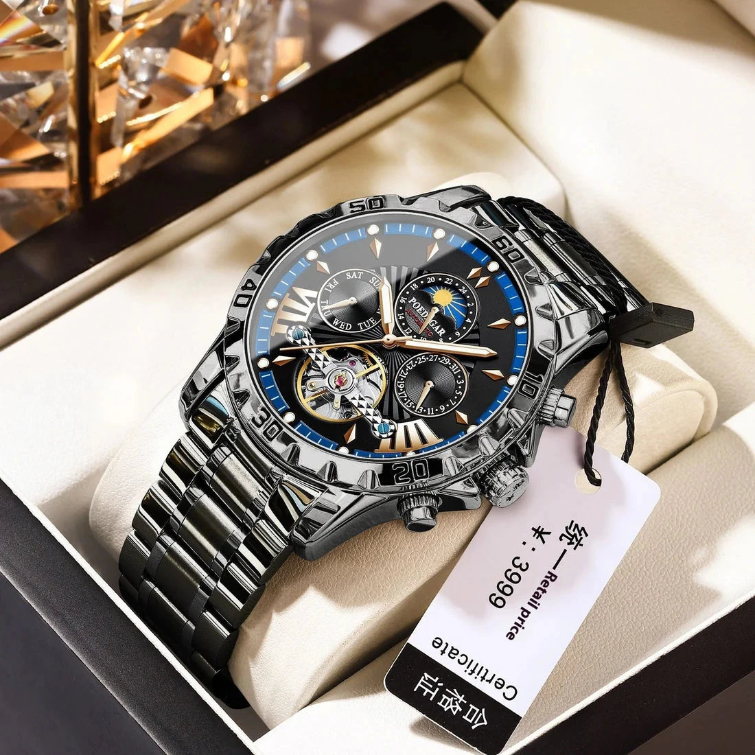 New Automatic Men's Mechanical Watch - Outfique